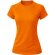 Camiseta técnica mujer Cocker con tecnología Cool Dry Naranja fluor