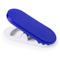 Abridor con clip personalizada