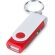Cargador Hanek de coche usb varios colores rojo