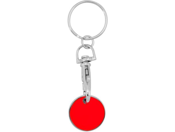 Llavero con moneda para carro personalizado