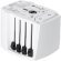 Adaptador viaje universal Skross Muv Usb 30w Pd blanco detalle 3