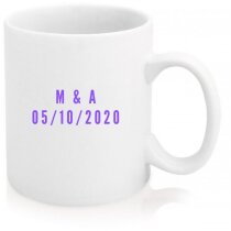 Taza Para Detalles De Boda Impex