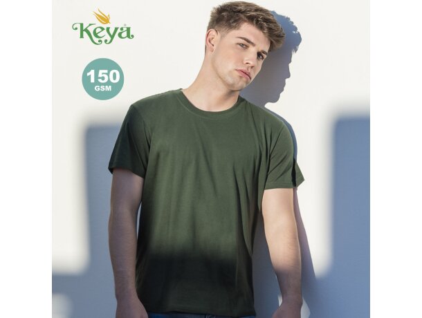Camiseta Adulto manga corta en Color "keya" barata