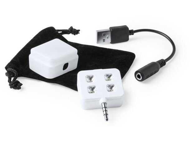 Flash con 4 luces led personalizado Flash con 4 luces led personalizado