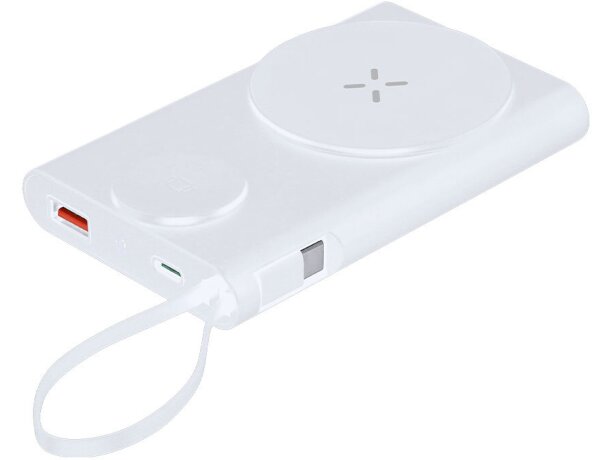 Power bank Barian 10000mah con carga inalámbrica y tecnología Qi detalle 6