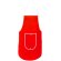 delantal de non woben plegable personalizado rojo