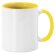 Taza Combinada Para Bodas Harnet Amarillo