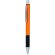 Bolígrafo de aluminio elegante y ligero naranja