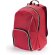 Mochila Yondix con contraste de ribetes grabada rojo