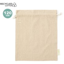 Bolsa de algodón promocional Murfix algodón reciclado certificado GRS