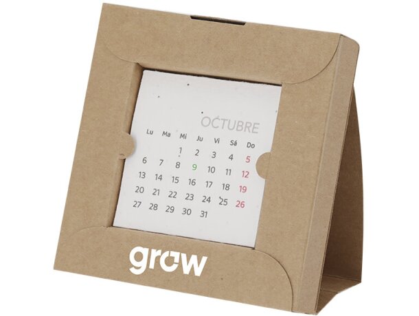 Calendario sobremesa semilla Krily detalle 2