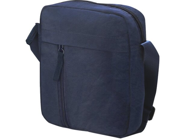 Bandolera Zynax en nylon con múltiples compartimentos detalle 2