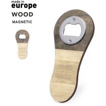 Abridor Samary magnético madera natural bicolor