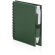 Libreta con 50 hojas y mini bolígrafo verde