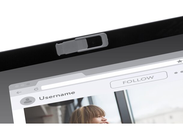Tapa Webcam Lacol grabado