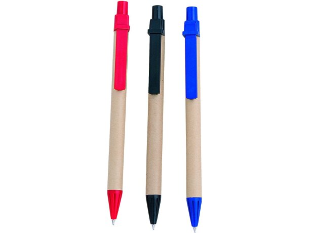 Bolígrafo reciclado con varios colores