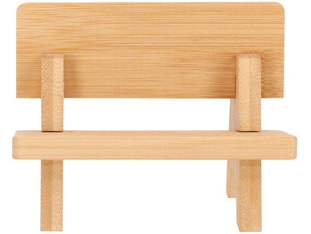 Soporte móvil bambú Hadam con ranura de carga ajustable detalle 3