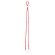 Lanyard portamascarillas menfix rojo