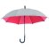 Paraguas con interior de colores rojo barato