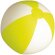 Balón para niños hecho en pvc Blanco/amarillo