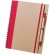 Libreta De Cartón Reciclado Para Bodas Tunel Rojo