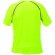 Camiseta técnica Fleser amarillo fluor