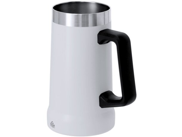 Jarra Glinox acero inoxidable reciclado con asa de 700ml detalle 3