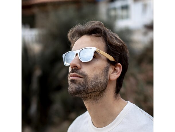 Gafas de sol con patillas de bambú Ferguson detalle 3