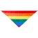 Pañuelo Faralax rainbow con logo multicolor unisex poliéster Arcoiris