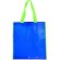 Bolsa de plástico reciclado personalizada azul