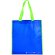 Bolsa de plástico reciclado personalizada azul
