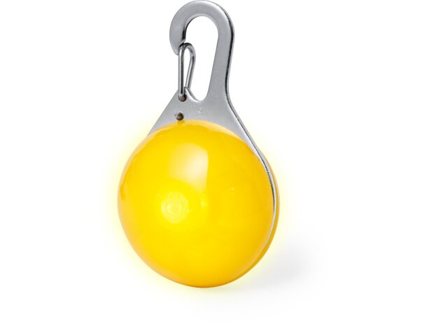 Luz seguridad mascotas Kirix con led intermitente detalle 2