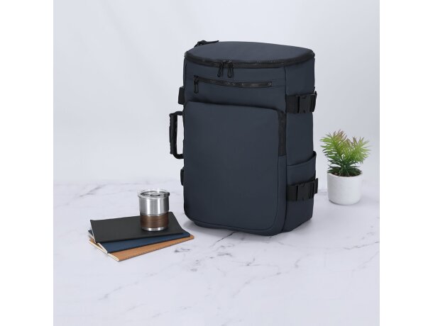 Mochila Rigan acolchada con tres modalidades de transporte detalle 8