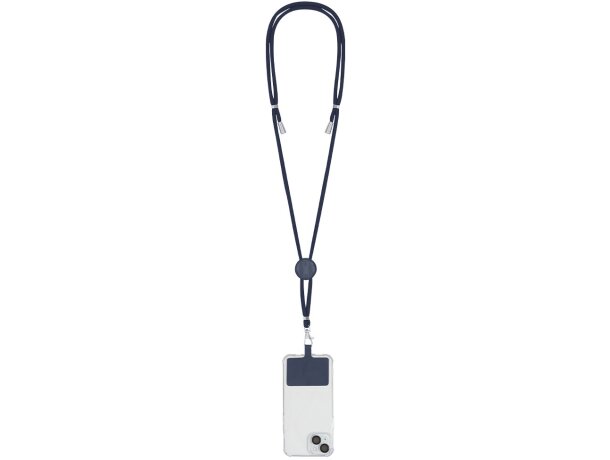 Lanyard soporte smartphone Zaret con mosquetón giratorio detalle 2