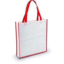 Bolsa con asas y ribetes combinados Bolsa con asas y ribetes combinados