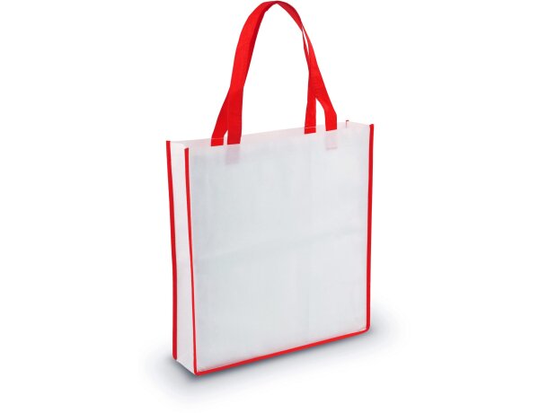 Bolsa con asas y ribetes combinados Bolsa con asas y ribetes combinados