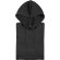 Sudadera de poliester con capucha negra