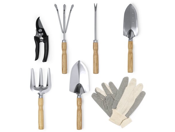 Set de jardinería con logo Kuruma detalle 4