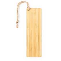 Marcapáginas Momo bambú con cordón yute natural