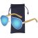 Gafas de sol Gunok bambú y metal con protección UV400 detalle 4