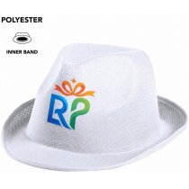 Sombrero publicitario poliéster multicolor cinta ajustable 45g