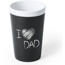 Vaso pizarra con tiza personalizado
