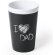 Vaso pizarra con tiza personalizado