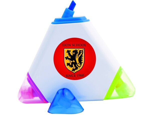 Marcador con tres colores personalizado