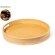Bandeja Meltem bambú circular asas 35 cm servir sin color