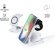 Cargador triple inalámbrico magnético Krastop 15W