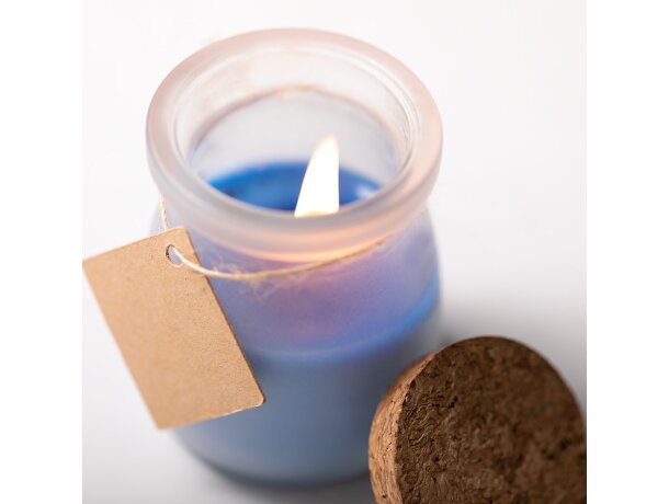 Vela Tepor Azul detalle 1