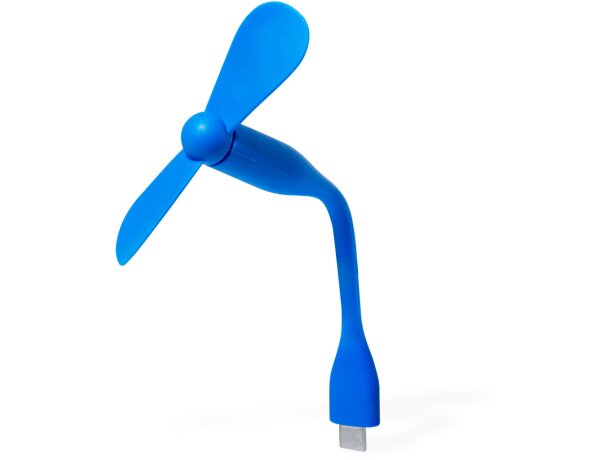 Ventilador USB tipo C Irvinton con conexión flexible detalle 2