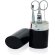 set de manicura en tubo 4 piezas personalizado negro