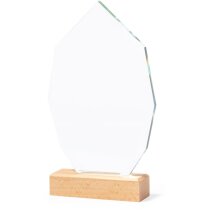 Diseño sofisticado con cristal y madera natural